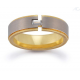 Gerstner trouwringen set 20323 14krt goud met diamant