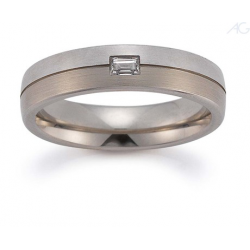 Gerstner trouwringen set 20331 14krt goud met diamant