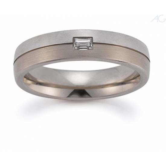 Gerstner trouwringen set 20331 14krt goud met diamant
