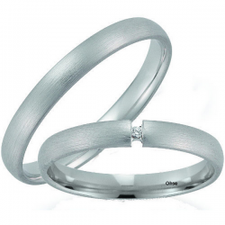 Gerstner trouwringen set 20348 14krt goud met diamant
