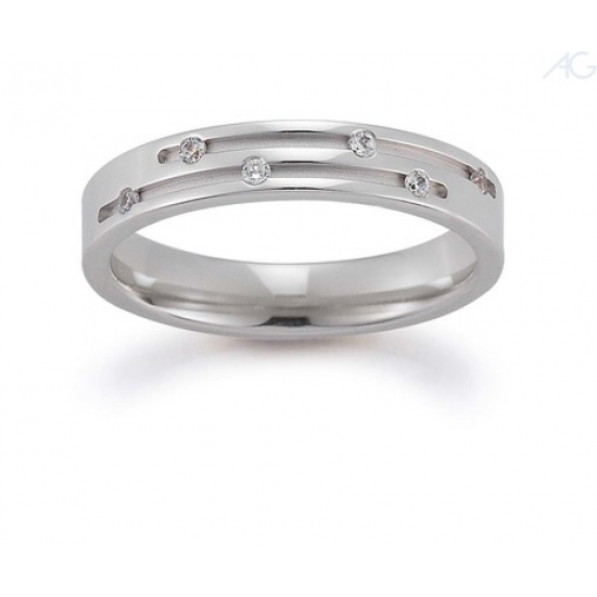 Gerstner trouwringen set 20355 14krt goud met diamant
