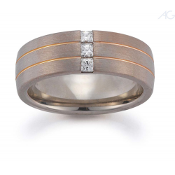 Gerstner trouwringen set 20871 14krt goud met diamant