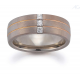Gerstner trouwringen set 20871 14krt goud met diamant