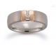 Gerstner trouwringen set 20874 14krt goud met diamant