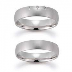 Gerstner trouwringen set 28062 14krt goud met diamant