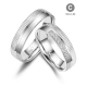 Marrya Trouwringen set SG-02 Zilver met Goud