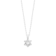 Gouden 14kt solitair hanger met diamant van 0,70ct