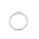 Gouden 14kt solitair ring met diamant van 0,05ct