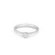 Gouden 14kt solitair ring met diamant van 0,20ct