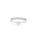 Gouden 14kt solitair ring met diamant van 0,30ct