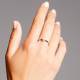 Gouden 14kt solitair ring met diamant van 0,30ct