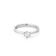 Gouden 14kt solitair ring met diamant van 0,40ct