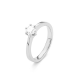 Gouden 14kt solitair ring met diamant van 0,50ct
