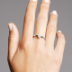 Gouden 14kt solitair ring met diamant van 0,50ct