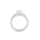 Gouden 14kt solitair ring met diamant van 1,00ct