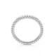 Gouden 14kt eternity ring met diamant van 0,50ct