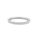 Gouden 14kt eternity ring met diamant van 0,50ct