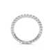 Gouden 14kt eternity ring met diamant van 1,00ct