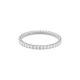 Gouden 14kt eternity ring met diamant van 0,50ct