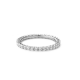 Gouden 14kt eternity ring met diamant van 0,75ct