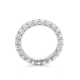 Gouden 14kt eternity ring met diamant van 2,05ct