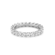 Gouden 14kt eternity ring met diamant van 2,05ct