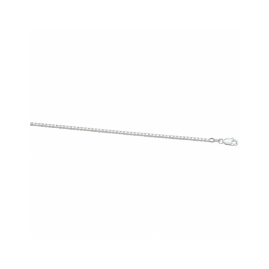 Zilveren collier venetiaans 1,7mm 70cm