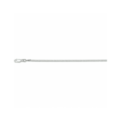 Zilveren collier gourmette 2,4mm 70cm